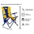 thumbnail image 3 of Logo Brands Pittsburgh Panthers Hard Arm Chair, 3 of 6