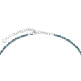 thumbnail image 2 of Round Cut Lab Created Tennis Necklace in Sterling Silver, 2 of 5