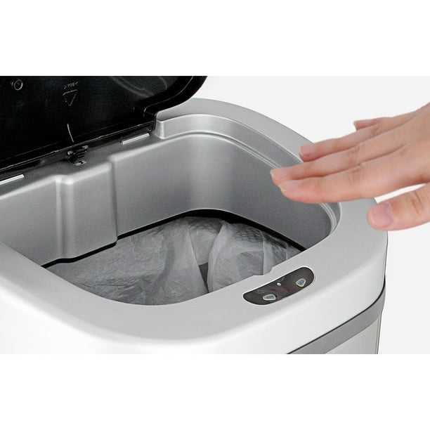 Nine Stars Sensor Trash Can, Stainless Steel 21.1 gal - Samsclub.com