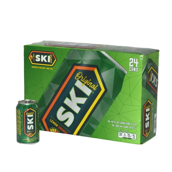 SKI Citrus Soda, 12 fl. oz. cans, 24 pk.
