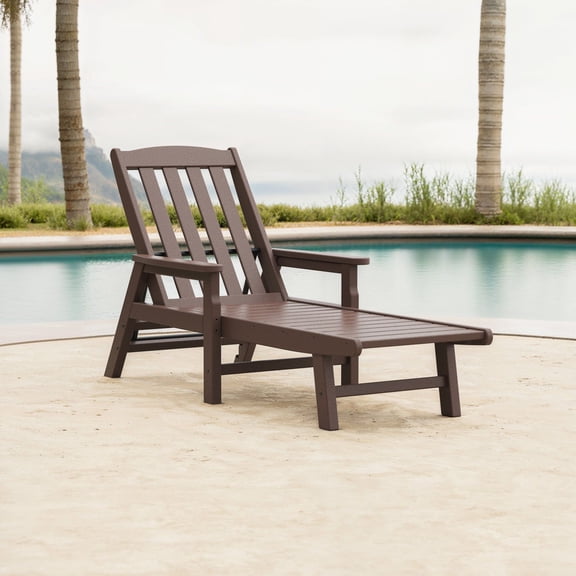 POLYWOOD Gulf Shores Chaise with Arms