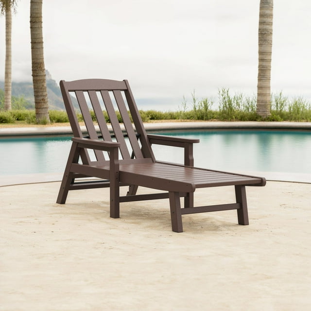 POLYWOOD Gulf Shores Chaise with Arms