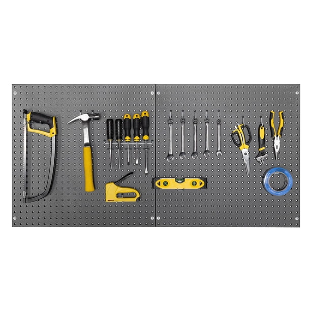 Seville Classics UltraHD 2-Piece Pegboard Set with 23 Piece Hook