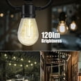 thumbnail image 4 of Deck Impressions 15-Count Solar String Light Dual Mount, 2-Pack, 4 of 8