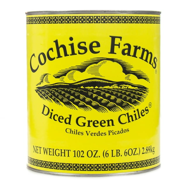 Cochise Farms Diced Green Chiles (102 oz.)