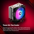 thumbnail image 9 of iBUYPOWER Element Gaming PC Desktop - AMD Ryzen 5 9500F, AMD Radeon RX 9060 8GB, 16GB DDR5 RAM, 1TB NVMe SSD, 9 of 15