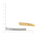 thumbnail image 3 of Bypass Hinged Cuff Bangle in Silver and 14K Yellow Gold, 3 of 6