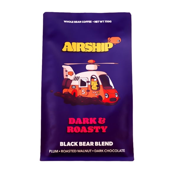 Airship Black Bear Whole Bean Coffee, 27 oz.