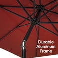thumbnail image 5 of Above 10' Patio Market Umbrella with Solar LED Lights, 5 of 8