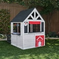thumbnail image 3 of KidKraft Lakeside Bungalow Wooden Playhouse, White, 3 of 9