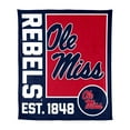 thumbnail image 1 of Logo Brands Ole Miss Rebels 60"x70" Super Plush Blanket, 1 of 6