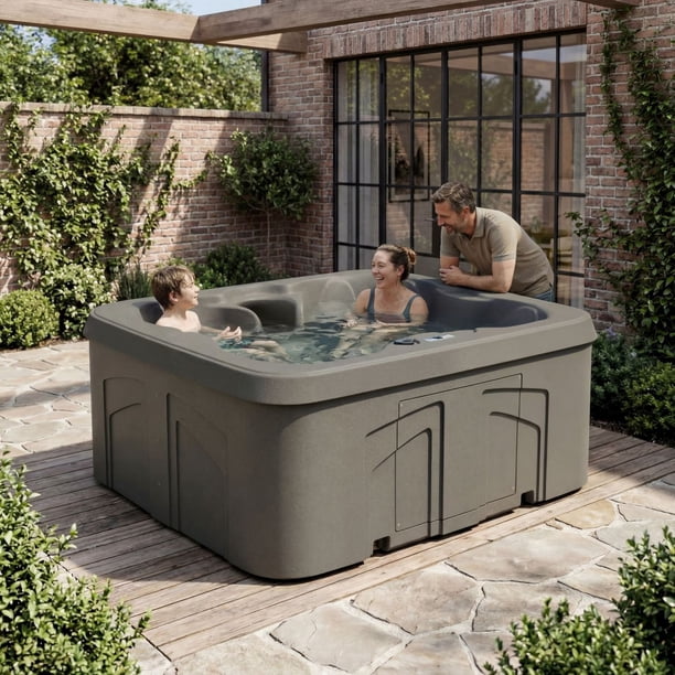 Lifesmart LS100DX 4-Person 20-Jet 110v Plug and Play Spa with