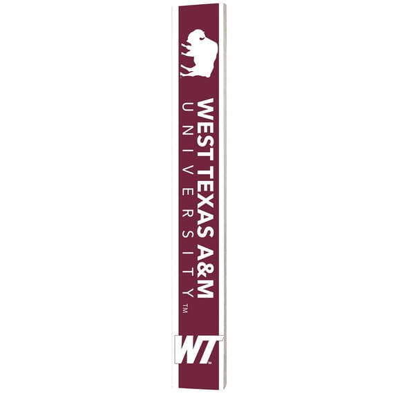 NCAA 8" x 60" Reversible Porch Greeter Sign