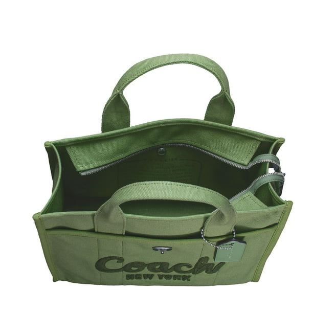 COACH Soho Signature Green Canvas Tote 緑 Coach Canvas Cargo Tote Bag, Soft Green - Samsclub.com