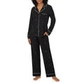 thumbnail image 1 of DKNY Women's 2-Piece Notch Collar Pajama Set, 1 of 7
