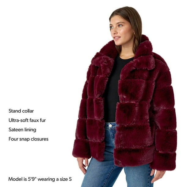 Edited by Hunter McGrady Women's Faux Fur Jacket - Samsclub.com