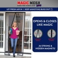 thumbnail image 5 of Magic Mesh Elite 83” x 39” Hands Free Magnetic Screen Door, 5 of 6