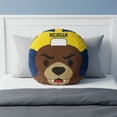 thumbnail image 2 of Logo Brands Michigan Wolverines Puff Pillow, 2 of 5