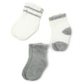 thumbnail image 1 of Barefoot Dreams Baby 3-Pack CozyChic Lite Sock, 1 of 6