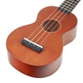 thumbnail image 5 of Mahalo MR1TBR Rainbow Series Soprano Ukulele, Transparent Brown, 5 of 9