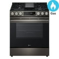 thumbnail image 1 of LG 5.8 cu. ft. Gas Single Oven Slide-in Range with New Handle and Printproof®, 1 of 9