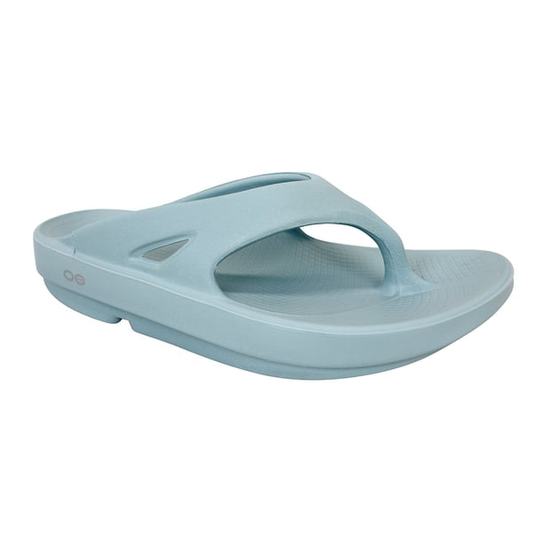 OOFOS OOriginal Unisex Slate Foam Slides - Light Blue OOFOS OOriginal Women main image 4