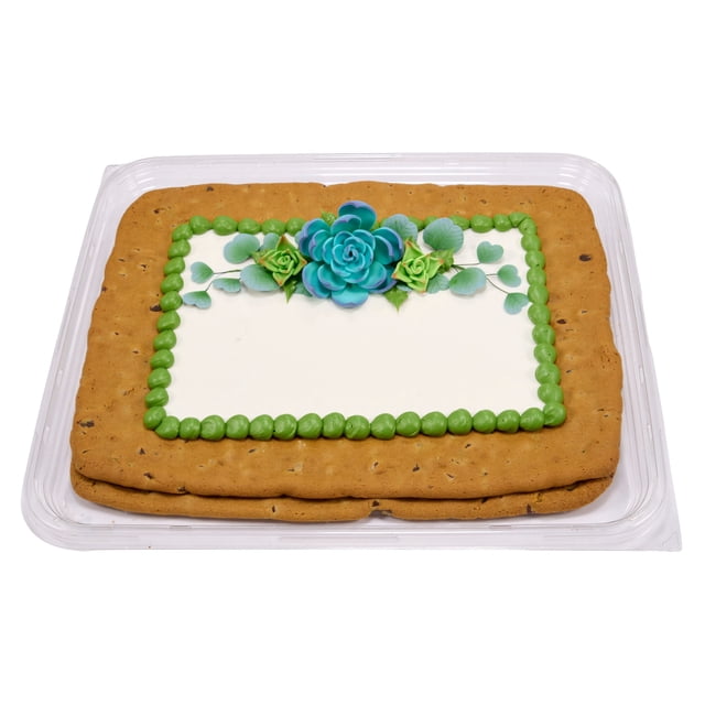 Member's Mark Succulents with Texture Half Sheet Cookie Cake
