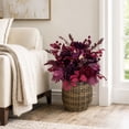 thumbnail image 5 of Artificial 36" Fall Baskets in Round Baskets, Assorted Colors, 5 of 6