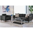 thumbnail image 4 of Society Den Hanson Leather Sofa, Assorted Colors, 4 of 9