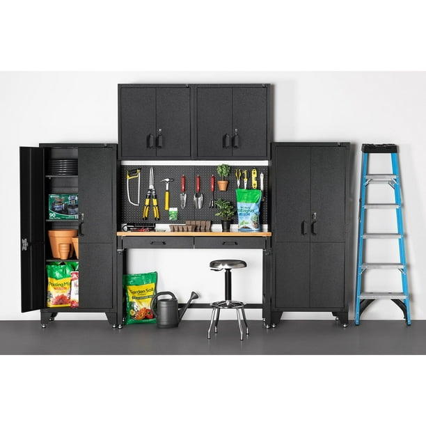Member's Mark Height Adjustable 2-Drawer Workbench with Pegboard