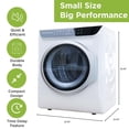thumbnail image 12 of Hamilton Beach 13 lb. Touchscreen Compact Dryer, 12 of 13