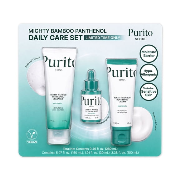 Purito Seoul Mighty Bamboo Panthenol Set