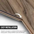 thumbnail image 9 of Select Surfaces Smokey Walnut Waterproof AC5 Laminate Flooring 14 mm Thick 7.56 in. W x 47.60 in. L (14.99 sq. ft. / carton), 9 of 12