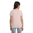 thumbnail image 3 of Levi's Girls Lettuce Trim Tee Shirt, 3 of 3