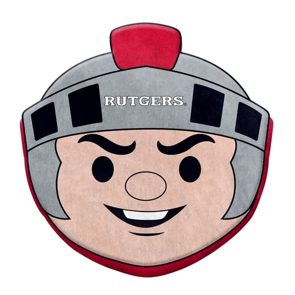 Logo Brands Rutgers Scarlet Knights Puff Pillow