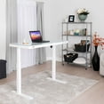thumbnail image 1 of airLIFT Electric Sit-Stand Desk with Tempered Glass Top, Assorted Colors, 1 of 12