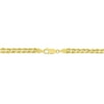 thumbnail image 3 of Kissing Hearts Double Rope Chain Necklace in 14K Gold, 3 of 5