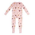 thumbnail image 2 of Angel Dear Baby Girls Convertible Zipper Romper, 2 of 4