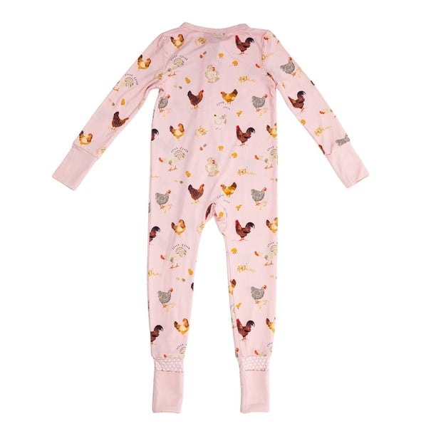 Angel Dear Baby Girls Convertible Zipper Romper - Samsclub.com