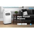 thumbnail image 7 of Midea Smart Cool 8, 200 DOE, 10, 000 BTU ASHRAE Portable Air Conditioner, For Spaces up to 350 Sq. Ft., 7 of 11
