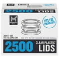 thumbnail image 1 of Member's Mark Clear Portion Lids 1oz., 2,500ct., 1 of 7