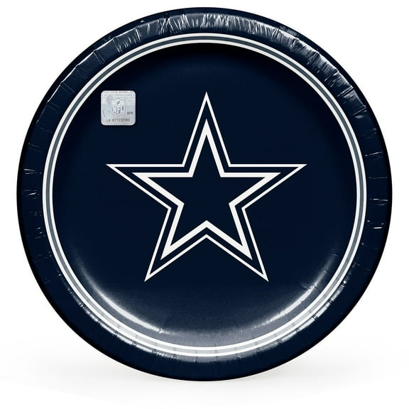 NFL Round Paper Plates, 10", 85 ct., Choose Your Team