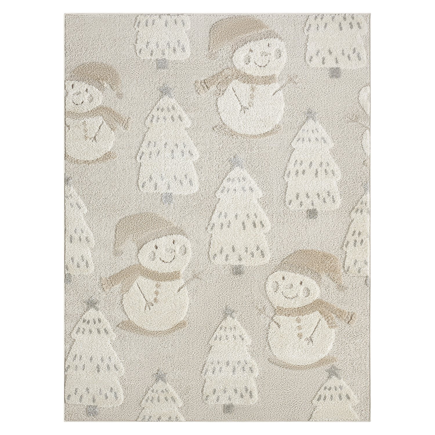 Frosty Bells Winter Whispers Holiday Area Rug, Assorted Sizes