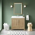 thumbnail image 9 of OVE Decors Kansas 36" W x 19" D Freestanding Bathroom Vanity with Sink, 9 of 26