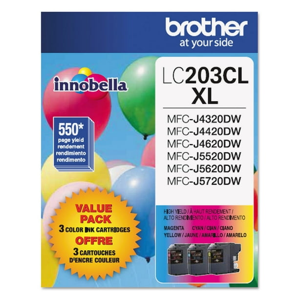 Brother LC2033PKS Ink, Cyan/Magenta/Yellow - Samsclub.com