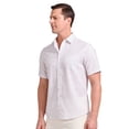 thumbnail image 2 of Nick Graham Men's Performance Short Sleeve Woven Sport Shirt, 2 of 9