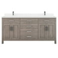 thumbnail image 1 of Studio Bathe Kali 72" Bathroom Vanity with Power Bar And Drawer Organizer, 1 of 9