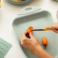 thumbnail image 5 of Dexas 2-Pack Over the Sink Strainer and Chop & Scoop Cutting Board, Choose Color, 5 of 5
