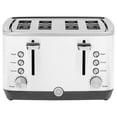 thumbnail image 1 of GE 4-Slice Stainless Steel Toaster with Extra Wide Slots, 1 of 6