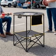 thumbnail image 2 of NFL 27.6" Round Tailgate Table with Shelf, 2 of 5